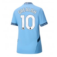 Manchester City Jack Grealish #10 Kotipaita Naiset 2024-25 Lyhythihainen